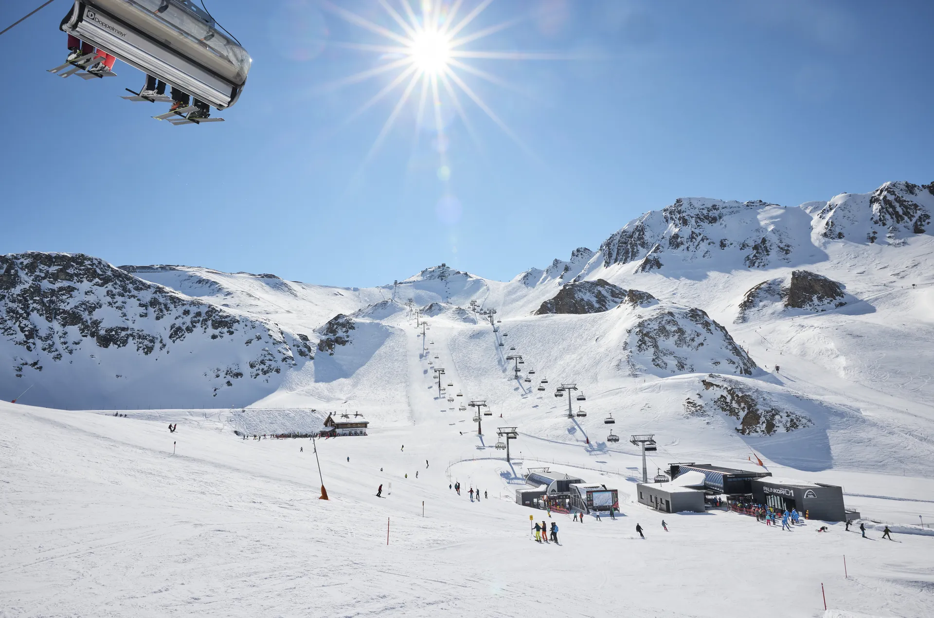 Skigebiet Ischgl Winter
